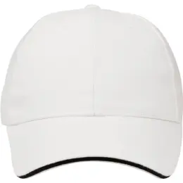 FWRD Promo Sandwich Cap White-Black Front